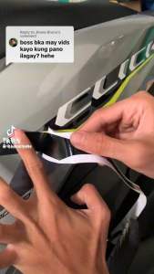 Honda Click 125 V3 Cover Up Sticker / Decals