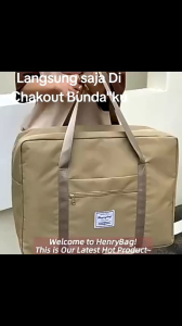 Tas Travel Lipat Besar Foldable Tas Traveling Koper Waterproof