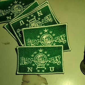 Atribut Bet bordir bendera nu