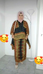 Rinjanie Set Seri Isian | Sembagi motif batik viscose | Baju batik kondangan | Baju pesta batik