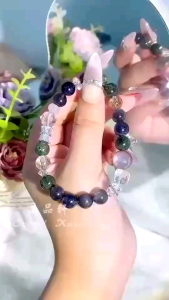 锂云母多宝设计款手串 |Lepidolite Multi-Crystal Bracelet|稳定情绪 ✦ 招财事业 ✦ 提升灵性气场|