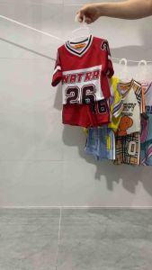 11-60kg LABUBU + bộ đùi thể thao bé gái thun lạnh 3D loại 1 mềm mịn bền đẹp siêu cưng 110