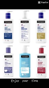 [Bill Đức] Sữa dưỡng thể Neutrogena Deep Moisture Body Lotion Dưỡng ẩm sâu cho da khô Hấp thụ tức thì
