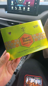 Original Royal Honey Pure Honey with Royal Jelly and Herbal Extracts 12x20g full box