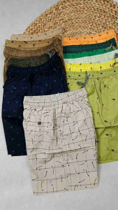 Celana Pendek Katun Santai Pinggang Karet Allsize