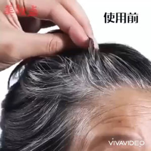 Penutup uban rambut gray hair cover hanya sapu uban hilang
