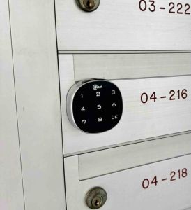 SG Installation OL-1 Omni Letter Box Digital Lock Mailbox Digital Smart Lock Passcode HDB Condo