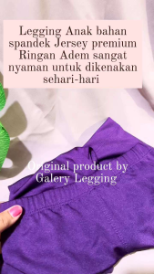 Paket Hemat Legging Anak Remaja Bahan Spandek - Legging Polos Anak Perempuan Usia 9-12 Tahun - Promo Murah