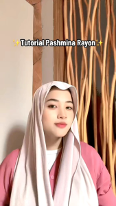 Pashmina Kaos Polos Pashmina Kaos Turki Jahit Tepi Bahan Kaos Rayon by Intan Hijab