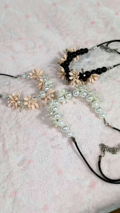 Kalung Wanita Simple Cantik & Hijab Mutiara