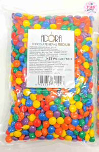 1kl CHOCOLATE BEANS MEDIUM/loot bag fillers/paninda/giveaways/party favors.