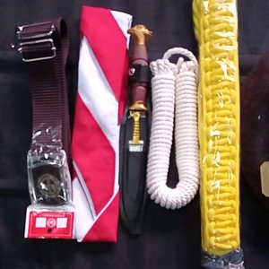 Paket pramuka SMA Penegak lengkap 9 barang