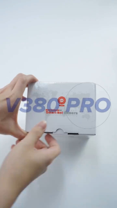 IP CAMERA V380 PRO 16MP CCTV 2 ANTENA DUAL LENS 360 ROTATION MOTION TRACKING