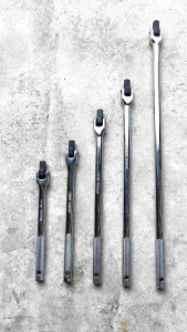Breaker Bar Extension Rod F Handle Socket Wrench Pemegang Soket Spanar F Flex Head 1/2" Drive 10" 12" 15" 18" 24" Inch