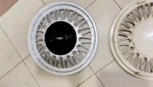 Dop Velg Ring 13 14 Tutup Roda Mobil Universal TRD Silver Hitam