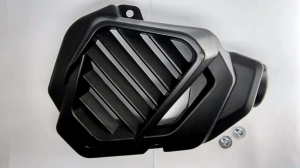 Pengaman Radiator Vario Techno 125 - Pelindung Tameng Cover Comp Tutup Radiator Honda Vario Tekno 125 Fi Full Injection Injeksi Pertama 2012 - 2013 - 2014