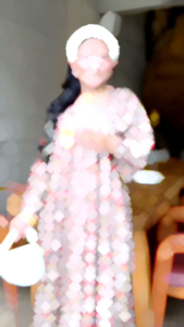 Dress kekinian terbaru longdres Fuji ibu muda cantik kared depan