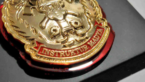 Pin Bros Klip Emblem Pemadam Kebakaran Emas: Aksesoris Pearl Clips Elegan