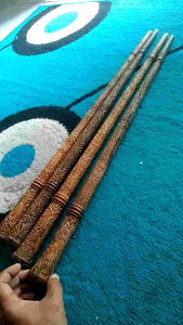 Tongkat Komando Kayu Gaharu Super Full Ukir