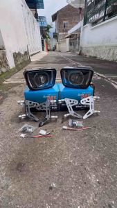 Lampu Biled Billed Rx King Set Kupingan Rx King + RGB Warna Demon Bisa Diatur Lewat HP