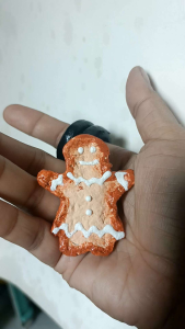 Christmas Gingerbread Hair Clip Accessories