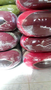 หมอนรองหน้าเเบบคว่ำหน้าสปา อัดเเน่นด้วยนุนเเท้เยบด้วยผ้าพื้น้มืองศรีฐาน