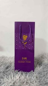 24K Gold Foil Rose Flower 🌹 | Elegant Gift for Her | Romantic Token & Souvenir | Perfect for Giveaways Anniversaries & Special Occasions
