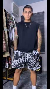 Twilight Apparel ABOVE THE KNEE Heavyweight Reversible Shorts 2-in-1 Mesh Sublimation for Men Breathable Comfortable Casual Jersey