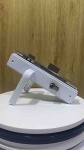 Khoá Cửa Màu Trắng Sứ Khoá Tay Gạt Cửa Chính Dài 26cm