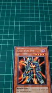 YUGIOH Japanese English DCR-014 SK2-012 EE1-JP176 SDKS-JP014 死亡精怪 Des Feral Imp (R) LIGHT PLAYED 95%