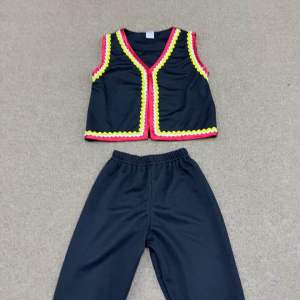 READY STOCK Kids Children Sarawak Iban Dayak Bidayuh Traditional Costume Pakaian Borneo Tradisional Kaum Bidayuh Budak Lelaki