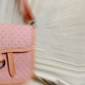 Tas selempang bahu wanita kotak pita tikar