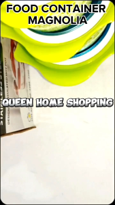 Queen - Food Warmer Magnolia / Panci Set Penghangat Makanan / Bowl Set / Wadah makanan unik / wadah penghangat makanan 4pcs (RANDOM)