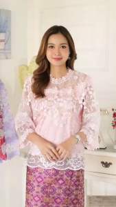 เสื้อผ้าลูกไม้ผ้าแก้วผู้หญิงอก38-42นิ้วอก44-46นิ้วงานฟรีไชส์ ใส่แล้วไม่คัน