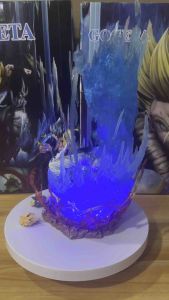 Gogeta action figure 27cm tall with led light knock off