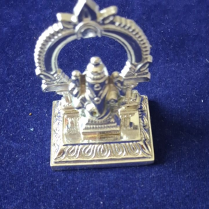 Divine German Silver Ganesh Idol | Handmade Ganesha Statue for Spiritual & Decorative Use