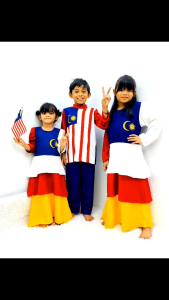 MERDEKA BAJU MALAYSIA BOYS & GIRLS KANAK KANAK