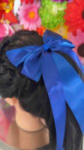 พร้อมส่งทันทีโบว์นักเรียนสองชั้นหางยาว