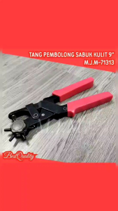 ( 6 UKURAN ) Tang Pembolong Sabuk Kulit / Alat Pelubang Sabuk / deli punch pliers  / Alat Pembolong Gerper Ikat Pinggang M.J.M-71313