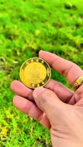 Fengshui Coins Dewa Rejeki / Koin Fengshui Hoki Kekayaan Usaha Bisnis Dagang Penarik Uang