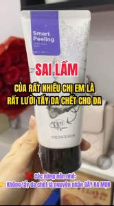 [ HÀNG CHÍNH HÃNG] Tẩy tế bào da chết ngọc trai TFS White Jewel Peeling 120ml The Face Shop TDC Hàn Quốc