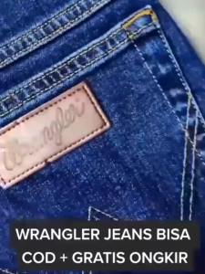 celana jeans panjang pria standar regular bahan tebal non strecth