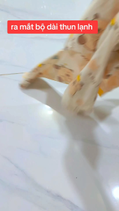 Combo 5 bộ dài thay thun lạnh họa tiết xinh xắn đáng yêu cho bé từ 4-16kg cho bé từ 0-3 tuổi