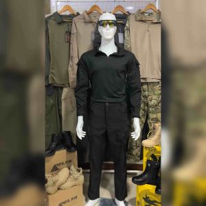 G3เสื้อคอมแบทเชิ้ต Combat Shirt เสื้อยืดผู้ชายแขนยาวยุทธวิธีมีซิป เดินป่าล่าสัตว์ลาดตระเวน แห้งเร็ว เสื้อยุทธวิธีทหาร