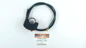 Tombol On - Off Universal (+ Klem) - Saklar Sakelar Braket Bracket Stang Setang Mati Nyala Stater Setater Lampu Bohlam Bulb Variasi Untuk Berbagai Keperluan Segala Motor