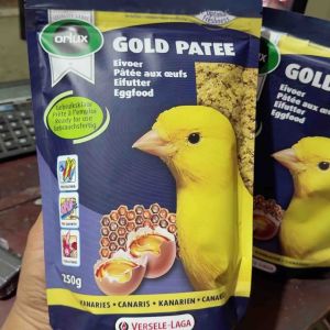 Gold Patee eggfood Versele Laga makanan tambahan burung kenari extrafooding