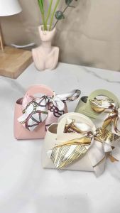 European Wedding Leather Gift Bag Loot Bags with Ribbon Gift Bags for Birthday Gift Packaging Loot Bags for Birthday