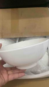 TÔ SỨ TRẮNG 7 INCH