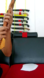 Golok Berkebun Baja Asli 40 cm Siap Pakai Khas Banten