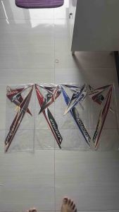 STIKER STRIPING LIS LES BODY HONDA VARIO 110 Fi 2014 PUTIH